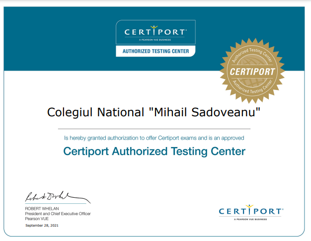 Acreditare Microsoft / Certiport