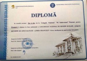 Concurs Reviste școlare